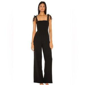 Black wide-leg jumpsuit from lovers + friends